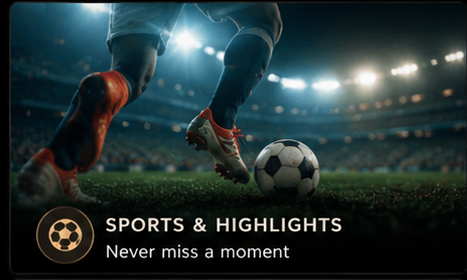 Soccer player moving toward a ball under stadium lights.
